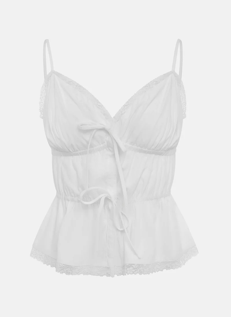 Lichi Strappy top with bows at the front